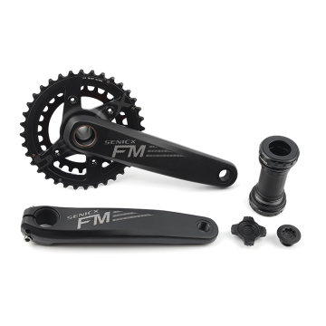 MTB crankset off-road alloy double chainring