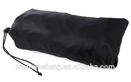 56" Speed Resistance Training Parachute Umbrella Running Chute Soccer Football Training Black Color