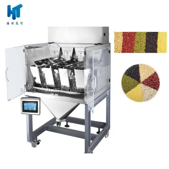 Automatic 4 head linear weigher
