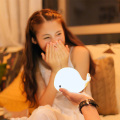 USB Rechargeable Whale Night Light for Kids