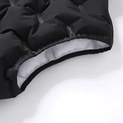 Zero Down Inflatable Vest for Men: Adjustable Temperature Outdoor Jacket