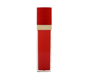 Luxury Bright Red Square Acrylic Cosmetic Bottle Packaging 100ml N3 233 35ml