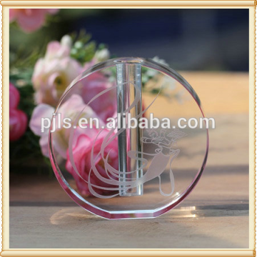 Wedding Table Decoration clear Glass Flower Bud Crystal Vase
