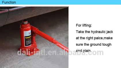 Hydraulic Jack, Car Jack, Hydraulic Bottle Jack