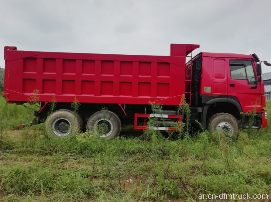 تستخدم 6x4 LHD 375HP DUMP TRACK