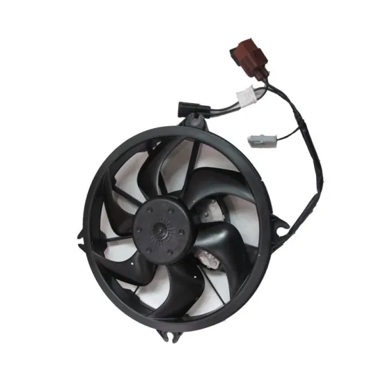 1253.N8 Cooling fan with radiator for Peugeot 407