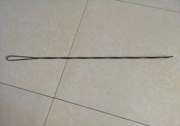 Black high tensile strength bale tie wire
