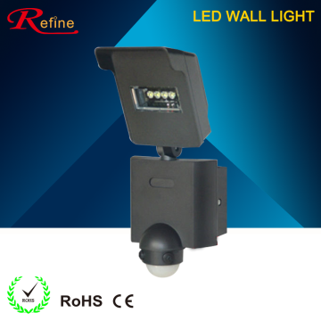 classic high lumen outdoor lamp IP65 10W motion sensor led outdoor wall light