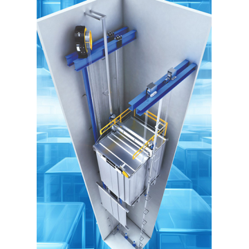 Güteraufzug nicht maschinell Raum