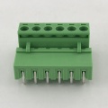 Bloque de terminal PCB masculino y femenino de 5.08 mm