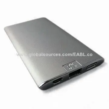 Portable 5,000mAh Power Banks, A Grade Lithium Polymer Battery, OEM/ODM, LED Indicator
