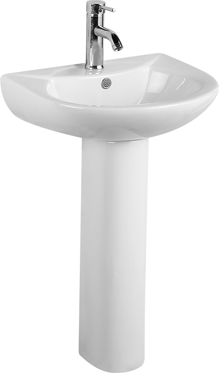 White Toilet Pedestal