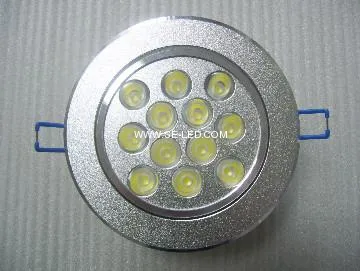 High power 12*1W led ceiling spotlight
