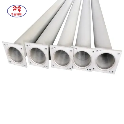 Centrifugal casting electrically heated radiant tube