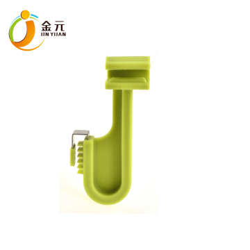 Pot clip &heat resistant utensil kitchen holder silicone spoon rest
