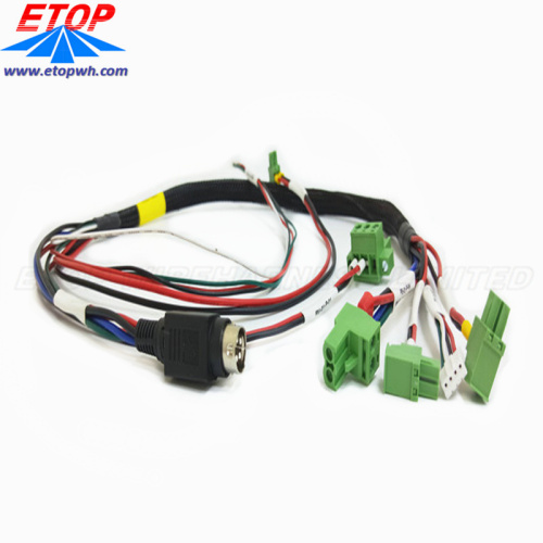 Conjunto de cableado de conector de bloque terminal personalizado