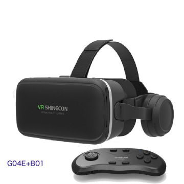 iOS/Android用のリモートコントローラーを備えたShinecon 3D VRヘッドセット