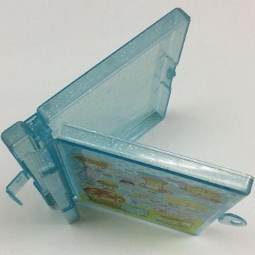 Plastic portable paper and pen convenient storage box