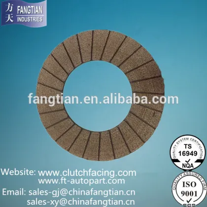 Akebono Asbest0s Quality Clutch Facing S-4