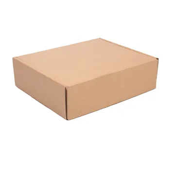 Popular Products Labels Long Food Packaging Carton Pizza Proofing Box Kraft Paper Blue Color Logo Pizza Box Gold Foil Recyclable