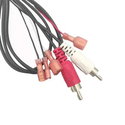 RCA Male Computer Speaker Stereo Audio Adapter Cable