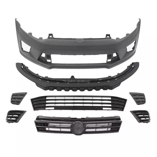 K-SEEK Plastic Front Bar Body Kit Primer Front Bumper for VW Polo WRC 2010-2017