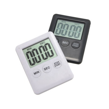 Compact Electronic Kitchen Timer: Portable Countdown Stopwatch