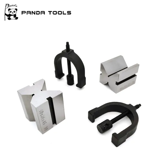 Type A Vblock & Clamp Set for CNC Machine Accessories