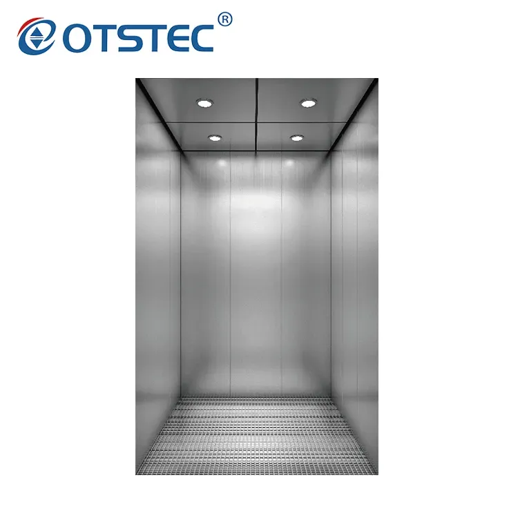 Gearless Hairline Stainless Steel Passenger Elevator Lift