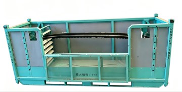 Stackable Automotive Rack Transport Steel Storage Container