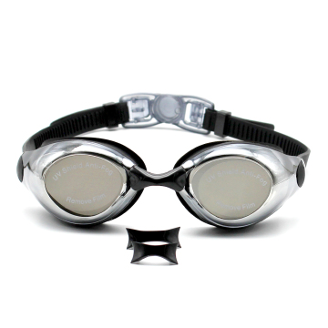 Hot Sale Swim Goggles: Racing Goggles for Swimming and Sports with Silicone Strap