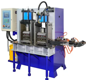 Continuous Flat Strip Punching and Molding Machine