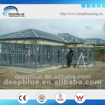 metal structure galvanized steel structure villa,light steel structure villa, steel structure villa