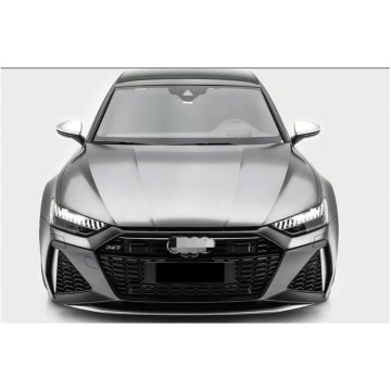 Zestaw nadwozia w stylu RS7 - przedni zderzak, tylny zderzak i kratka dla Audi A7 (2019-2020)