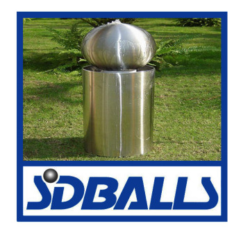 304 Large Stainless Steel Ball / Sculpture