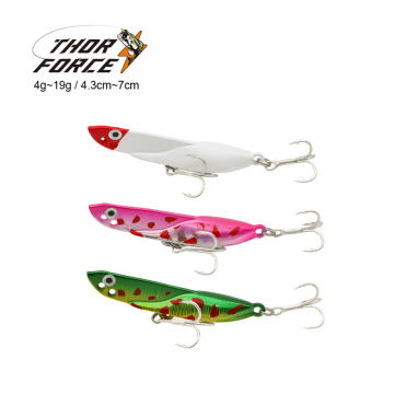 VIB High Frequency Vibrating Fish Lure - 5g/7g/9g/14g/19g Zinc Alloy Fishing Tackle