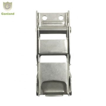 GL-15223S Stainless Steel Truck Trailer Push Release Side Curtain Buckle
