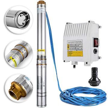 220V AC Electric Submersible Pump for Deep Well Irrigation in Agriculture