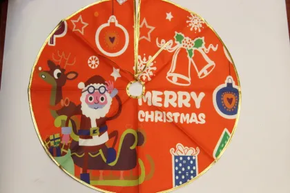 Decorative Handicraft Tree Skirt for Holiday Party