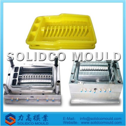 Plastic kitchenware Washing Dishes Dryer Storage Tray mould