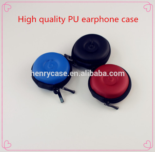 Pu waterproof good quality earphone case