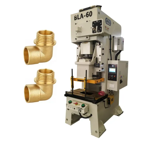 High-Quality Copper Brass Tee Power Press Machine with Mold Making