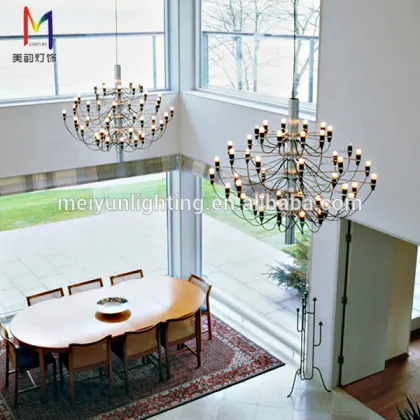 Replica flos brass gino sarfatti chandelier 2097 designer lamp