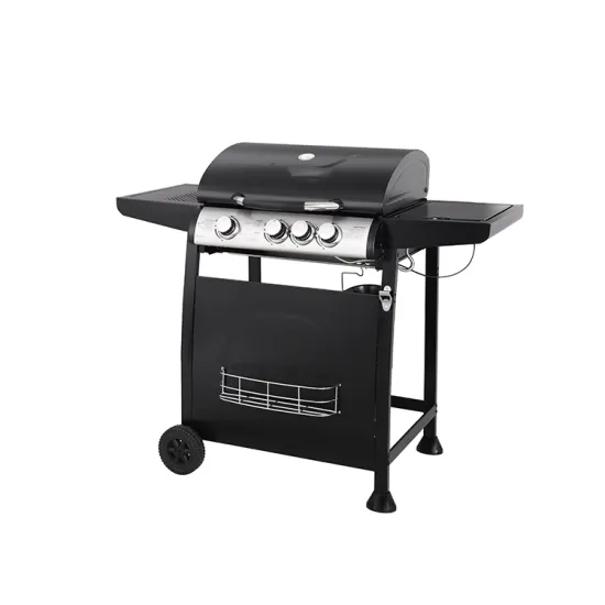 E10C10C33 Model Number Stainless Steel Black Grill 3 Burner Gas Trolley Grill