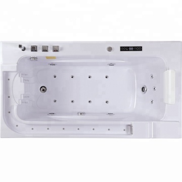 Single Person Small Jetted Whirlpool Hydromassage Bathtub