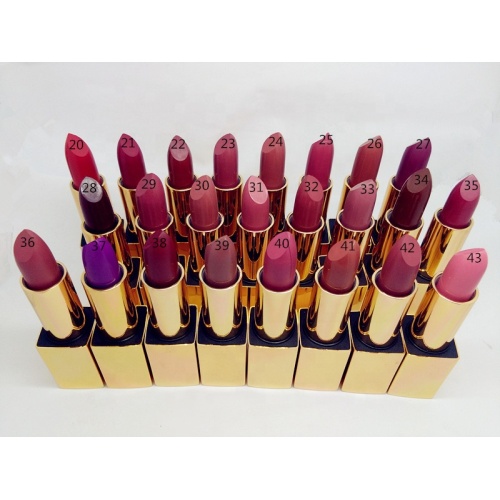 Concentric lock two-tone lipstick