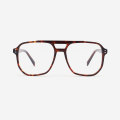 Geometric oversize l Acetate Men's Optical Frames 21A3112