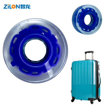 5518 pu luggage suitcase slience wheel
