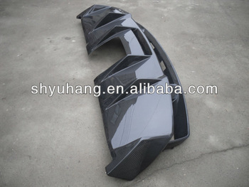 For GALLARDO LP570-4 carbon fiber rear bumper diffuser