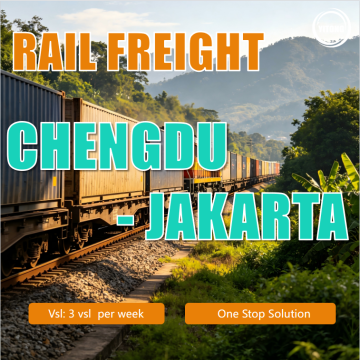 Pengangkutan Kereta Api Dari Chengdu ke Jakarta Indonesia